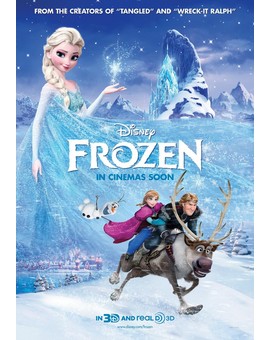 Frozen: Posiblemente la mejor pelicula de animación que he visto en años. Mi nota un 10 sobre 10. Excelente y magnifica