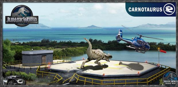 Jurassic World: Nuevo concep art