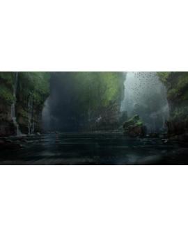 Jurassic world: otro concep art mas
