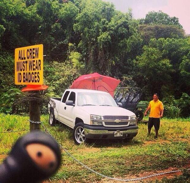 Jurassic World: El rodaje se traslada a Kauai para el miercoles comenzar a rodar escenas y aquí esta la 1* imagen 