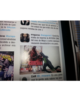 Salgo en la ACCION CINE jajajaja
