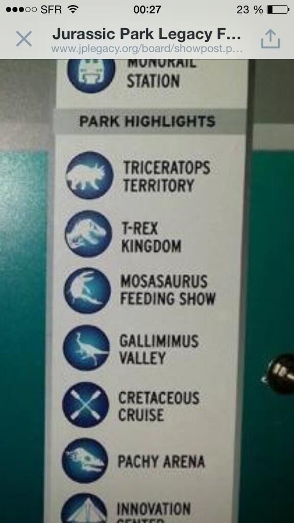 ¡¡¡EL MAPA DE JURASSIC WORLD!!!