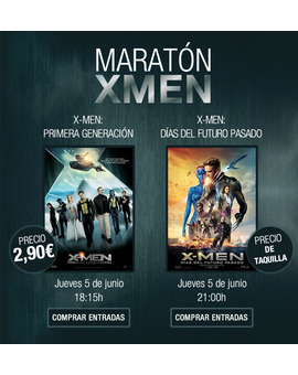 Maraton X MEN en los cines Cinesa 