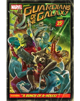Guardians of the Galaxy - Pedazo de Fan Poster