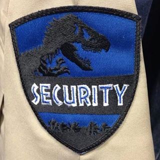 Emblema equipo seguridad JURASSIC WORLD