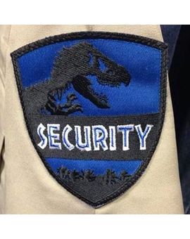 Emblema equipo seguridad JURASSIC WORLD