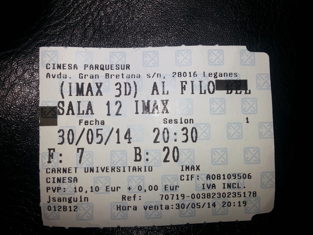 Mi entrada de Al Filo Del Mañana