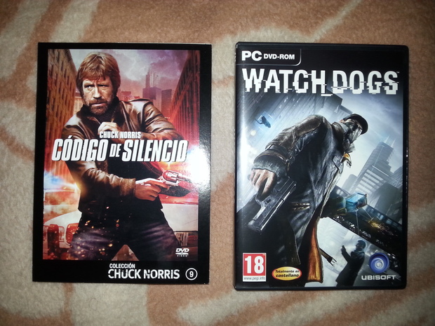 Mi compra de Hoy: Colección Chuck Norris CODIGO DE SILENCIO + WATCH DOGS