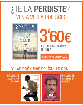 PROXIMAS OFERTAS CINESA