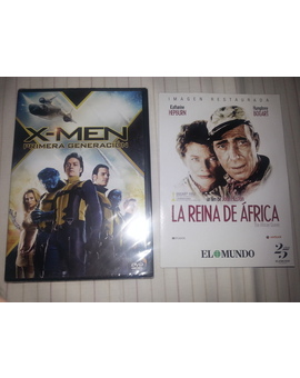 X men primera generación y La Reina de Africa por solo 2 euros en total