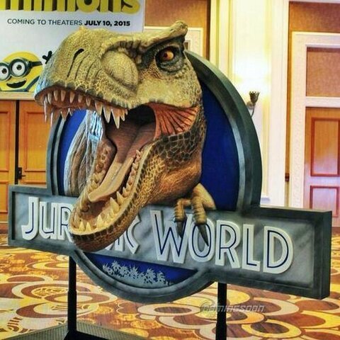 La publicidad de jurassic world vista un poquito mas de cerca