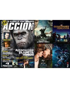 Portada y Posters Revista Accion Cine mes Julio 2014