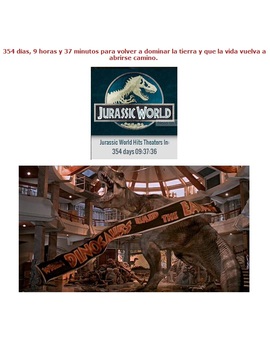 354 días, 9 horas y 37 minutos para volver a dominar la tierra y que la vida vuelva a abrirse camino 