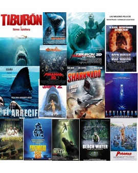 Ahora que llega el veranito: ¿Cuales son para ti las mejores películas de monstruos o animales acuáticos?