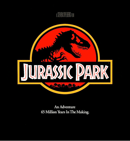 Comparación entre el logo de Jurassic Park y el de Jurassic World