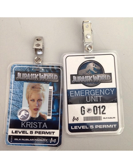 Tarjeta identificativa JURASSIC WORLD