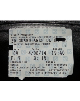 Guardianes de la Galaxia: Mi entrada y mi critica