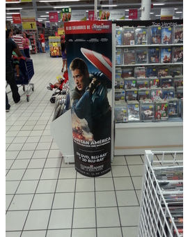 Capitán America El soldado de Invierno:  Publicidad del blu ray
