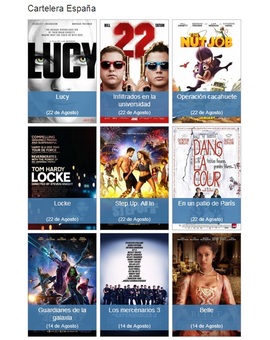El Estreno de la semana (Del 22 al 29 de Agosto)