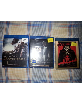 V de Vendetta, Gran Torino y Braveheart: Mis compras de hoy del 3x2 del Carrefour
