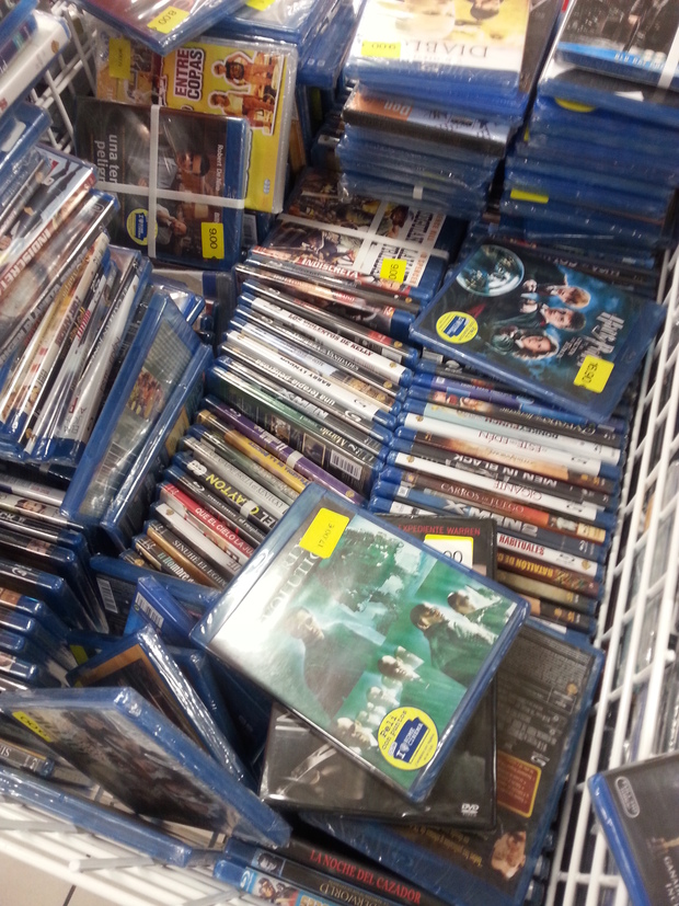 Carrefour: Asi de ordenadito estaba todo hoy