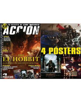 Espectacular la portada, el reportaje y el poster de El Hobbit que trae la Accion Cine este mes de Septiembre 2014