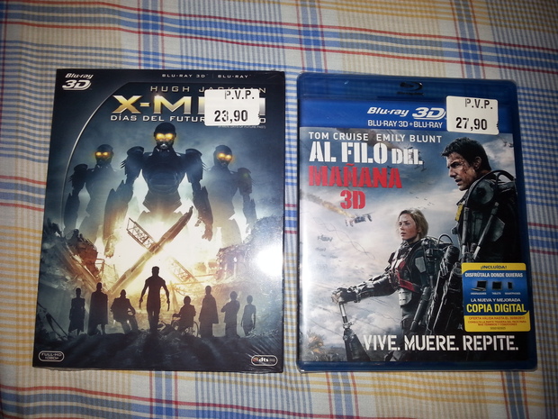 mi 2x1 carrefour: x men dias del futuro pasado + al filo del mañana