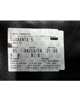 Torrente 5: Mi critica y Mi Entrada