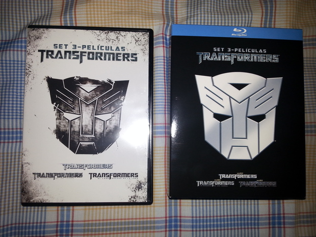Colección Transformers en Blu Ray y DVD