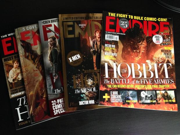 Portada de Smaug en la Revista Empire