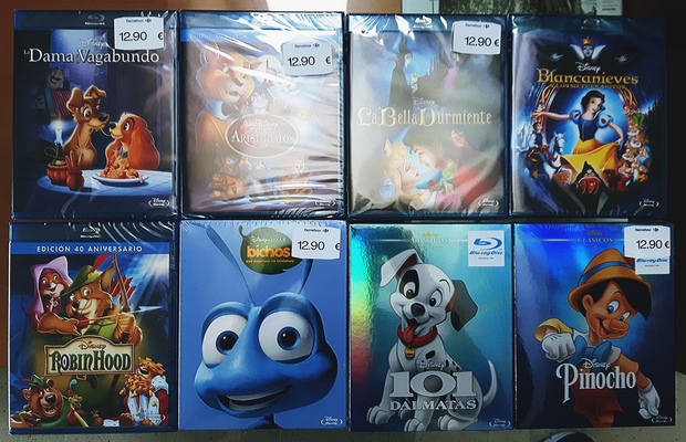 2x1 en Carrefour (Todo Disney/Pixar) con chequeahorros. xD