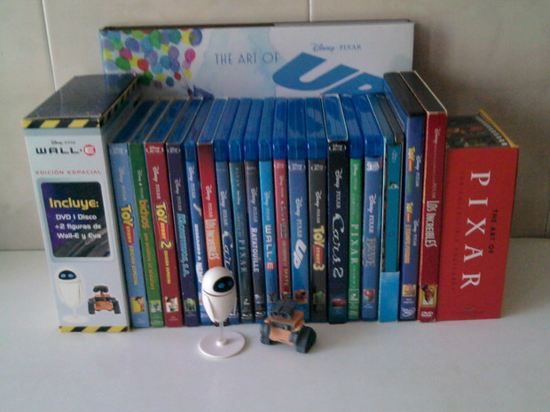 Colección PIXAR con extras (a 25/07/2015) 