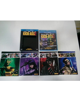 Kick Ass 2 (edición francesa con castellano + postales reversibles B)