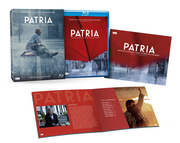 Lanzamiento de Patria en bluray