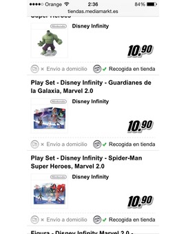 Ida de olla de MM con los Playsets de Disney Infinity de Spiderman y Guardianes