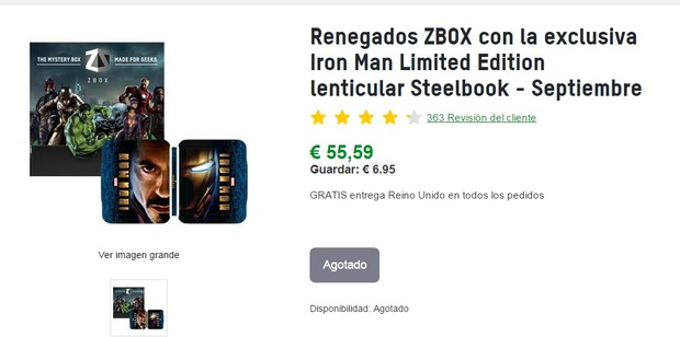 Ayuda ZBOX Iron Man