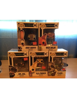Colección Funko Pops Zootrópolis tirada de precio en Disney Store
