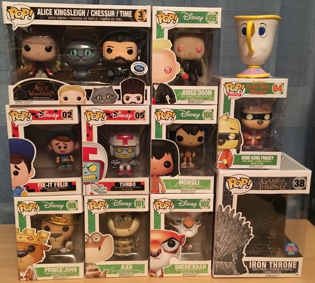 Funkos raretes conseguidos esta semana y tacita ^_^ 