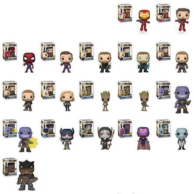 Set de Funkos de Infinity War (Por el momento)