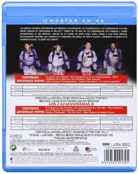 Se confirman nuevos extras y el máster 4k en la nueva edición de Los Cazafantasmas