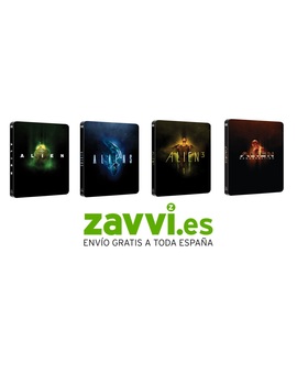 Saga Alien en Steelbook por menos de 40€ en Zavvi