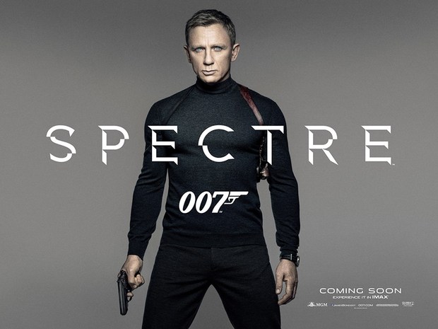 Primer póster de "Spectre" con Daniel Craig