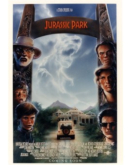 Póster de John Alvin para "Jurassic Park".