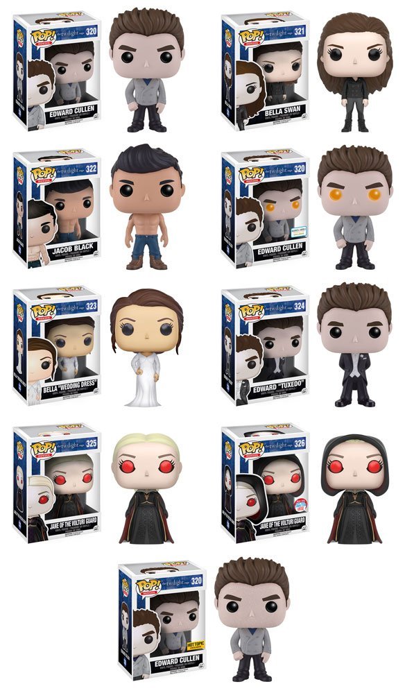 Anunciados los Funko Pop! de la saga "Crepúsculo"