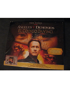 ANGELES Y DEMONIOS- EL CODIGO DA VINCI - EDICION CON ESTATUAS SUJETALIBROS
