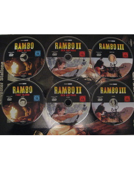 SERIEGRAFÍA DISCOS RAMBO STEELBOOK ALEMAN