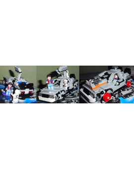 DeLorean de Lego.