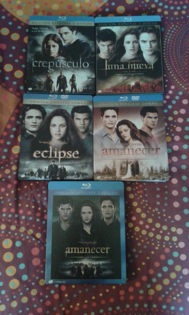 Coleccion "Crepusculo" STEELBOOK