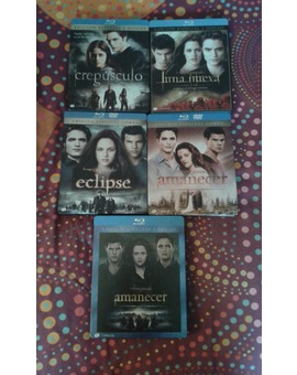 Coleccion "Crepusculo" STEELBOOK