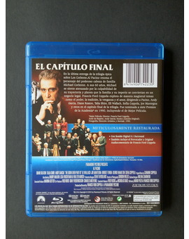 El Padrino:Parte III (Trasera)